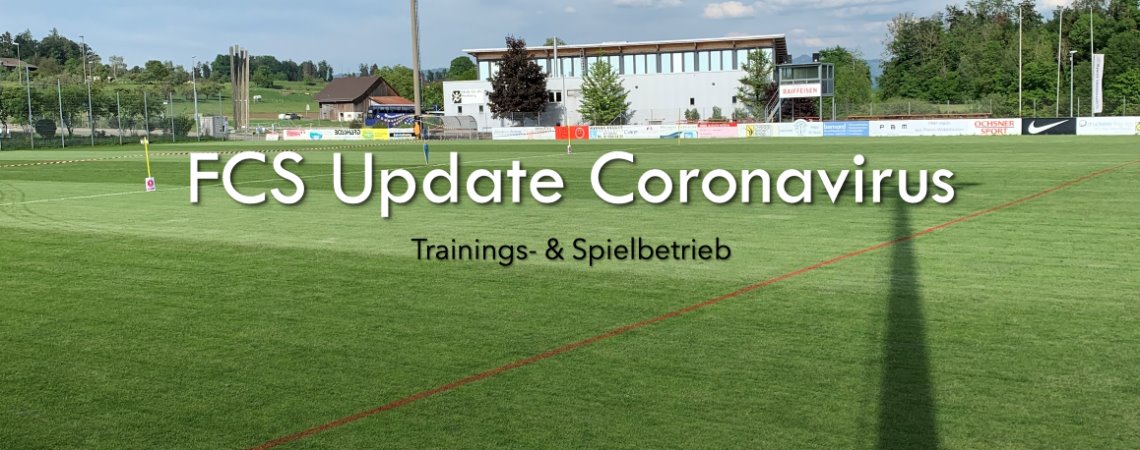 Update Coronavirus: Trainingsbetrieb ab 08.06.2020